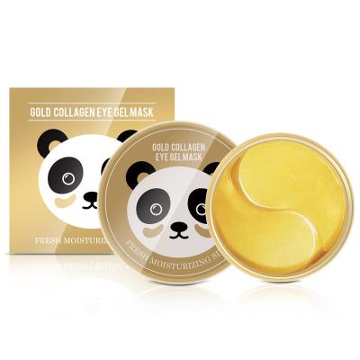 China Wholesale Anti Wrinkle Private Label Remove Dark Circle Eye Care Collagen 24k Gold Sleep Eye Mask Anti Wrinkle Under Eye Patch for sale