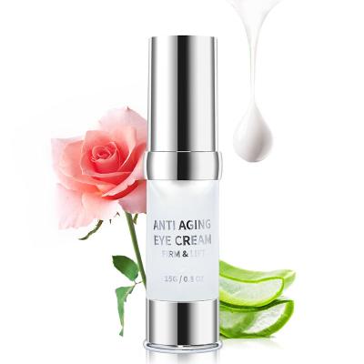 China Anti-Puffiness OEM Odm 5 Seconds Anti Aging Anti Wrinkle Fading Fine Lineseye Cream Private Label Remove Dark Circles Bag Wrinkle Eye Cream for sale