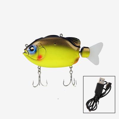 China Robotic Swimming Automatic Electric Fishing Lure Vivid Fish Action 130mm Multi Bait 58g Swimming Joint for sale