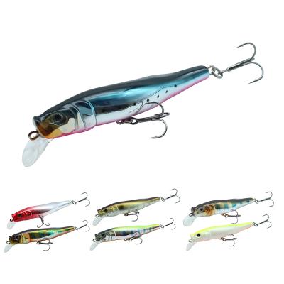 China ABS plastic hard minnow 3d eyes fishing lure fishing lure isca for sale