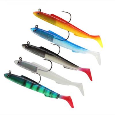 China PVC 15cm 30.7g 10cm Artificial Shad 10g Soft Swim Eel Fishing Lure Bait for sale