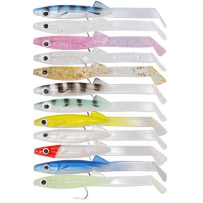 China PVC 80mm/2.3g Artificial Swim Soft Eel Fishing Lure Bait for sale