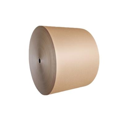 China Wholesale Price 60GSM Bamboo Kraft Paper Craft Paper Brown PE Waterproof Price 60GSM Ton Kraft Paper Waterproof White Tableware for sale