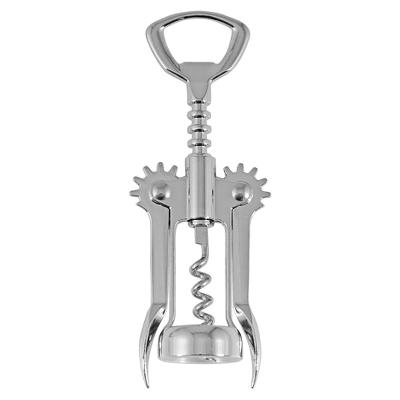 China Disposable Wine Opener Wing Corkscrew Metal Manual Multifunctional Cork Screw for Home & Waiters with Beer Bottle Opener for sale