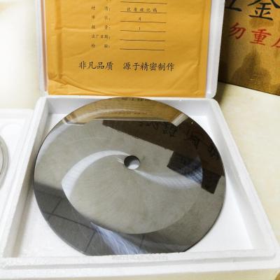 China Carbide Paper Knives Professional High Speed ​​Straight Soft Edge Plastic Circular Cutter Cutter Blade for sale