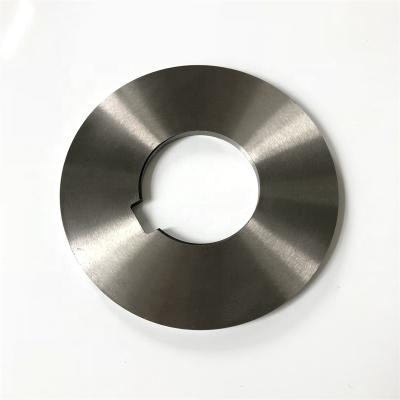 China High Hardness And Durability AMF Steel Bar Cutting Disc Shear Blade Rotary Rolling Spool Slitting Knife for sale