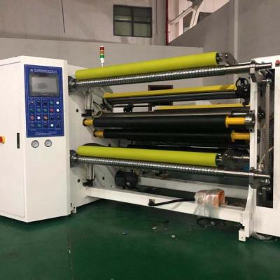 China Professional eco-friendly single axis automatic rewinding machine for cutting release paper and other non-adhesive materials in promoter for sale