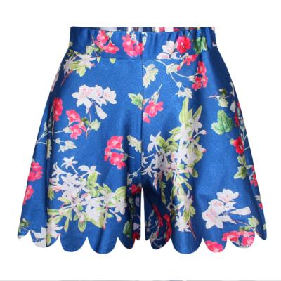 China 2015 Anti-Wrinkle Cargo Shorts Women Shorts Summer Floral Print Pants Hot Shorts N14-43 for sale