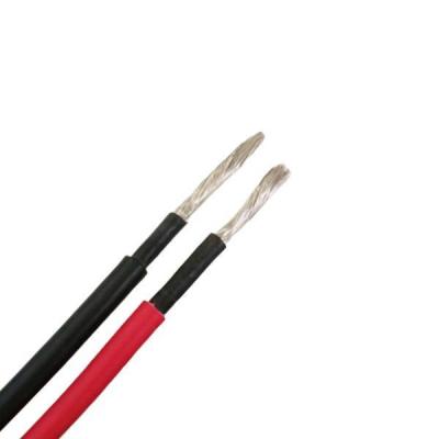 China Solar Cable for Photovoltaic TUV Certified H1Z2Z2-K 6mm 1KV AC/1.5KV DC Single Core Tinned Flexible Copper Solar Cable for Photovoltaic for sale