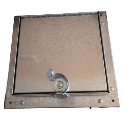 China Industrial 8x8 Inch Self Stick Galvanized Steel Hinged Duct Access Door / Access Panel for sale