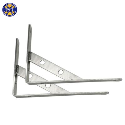 China Hotel and Home Heavy Duty Stainless Steel Welded 90 Degree Corner Brace Wall Mount Shelf Supporter Brackets for sale