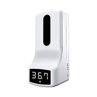 China NRE-N09 ABS Thermometer With Automatic Hand Sanitizer Soap Dispenser for sale