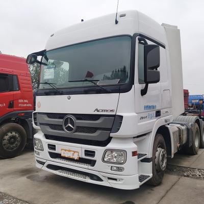 China Used Tractor Truck Mercedes Actros 6x4 Cloth Used Truck Tractor Head Truck For Sale for sale