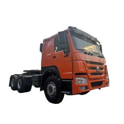 China Sino 375HP Sinotruk Tractor Head 6x4 Used Trucks Used Tractor Truck Sinotruk Howo Tractor Truck 6.8*2.5*3.1 for sale