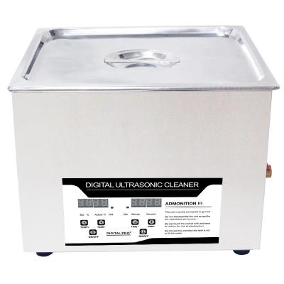 China Hotels SUS304 Ultrasonic Cleaner Motor Machinery Repair Shops Metal For Vinyl Restaurant Hot Sale 15L 300W Coil Retail And PCB Washing for sale