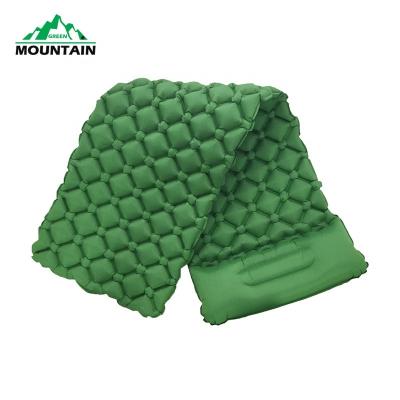 China Outdoor Activity TPU Camping Inflatable Mattress Sleep Beach Air Mat for sale