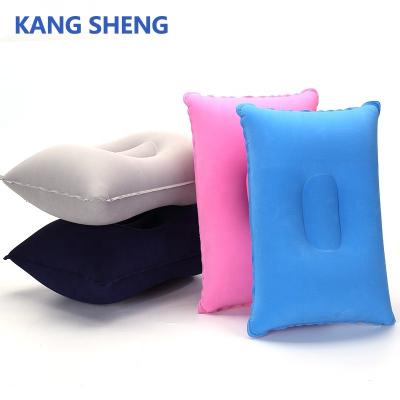 China Anti-Apnea Promotional Outdoor Camping Inflatable Air Travel Pillow for sale