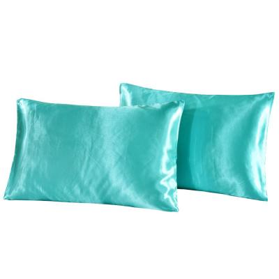 China 20x26 inch non-toxic factory wholesale satin silk pillowcase for home for sale