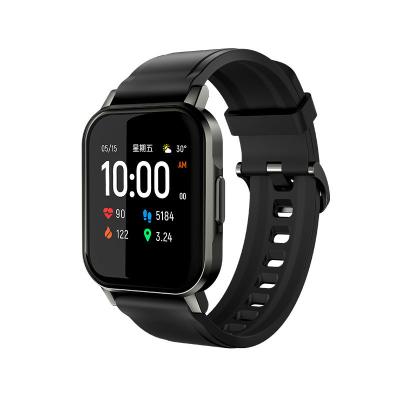 China Touch Screen Haylou LS02 Mini Smart Watch 2 IP68 Waterproof 12 Sport Models Sport Heart Rate Monitor English Version Smart Watch for sale