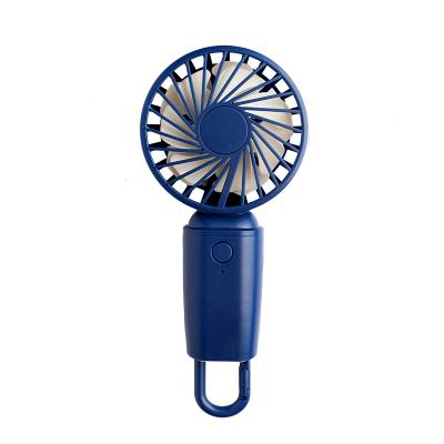 China Puyangshenghuo USB Outdoor Cute Portable Battery Fan Rechargeable Handheld Personal Plastic Mini Fan Air Cooling Fan for sale