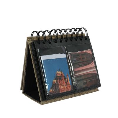 China Eco-friendly Hand Made Desktop Calendar Scrapbook Desktop Scrapbook for sale