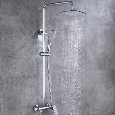 China With Slide Bar Bathroom Bedroom Toilet Hotel Home Using Single Handle Shower Faucet Sets High Quality Material Best Prices for sale