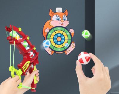 China Parent-child Playful Animal Sticky Interaction Cartoon Game Boys And Girls Sports Toys Archery Indoor Shooting Target for sale