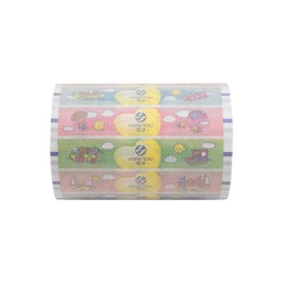 China Printed diaper band front buckle, raw materials for making baby diaper for sale