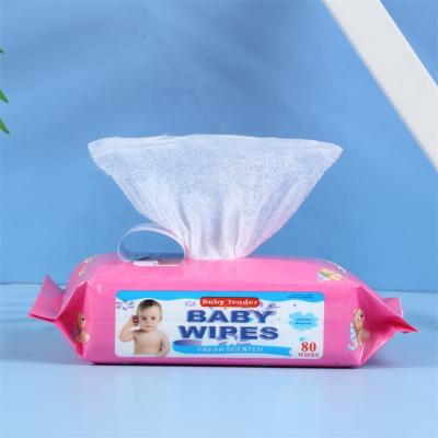 China Baby Wipes Hign Quality Cheap Skin Care Wet Cloth For Baby for sale