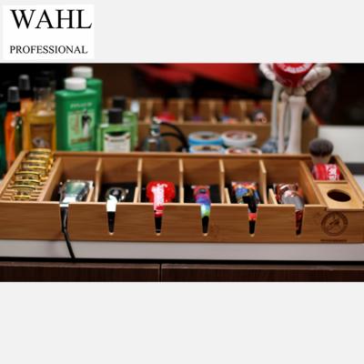 China Professional Salon Tools WAHL Hot Selling Barber Accessories Professional Hairdressing Instrument Storage Box For Salon for sale