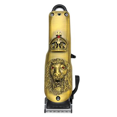 China Professional Best Lion King Hotel Hair Trimmer Electric Hair Cutter Cordless Hair Clipper Barber for sale