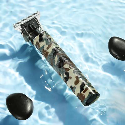 China White Professional Camouflage Edge Camouflage Color Antiproof Oil Hair Salon Hairdressing Head Push Resistant Metal Shell for sale