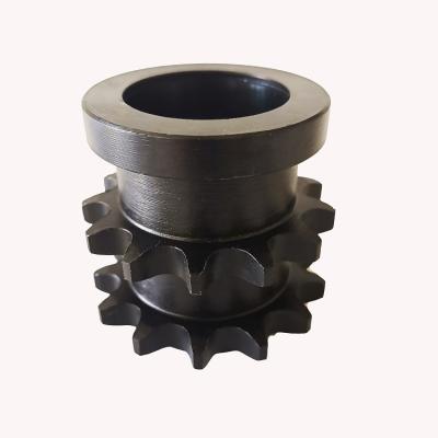 China Steel Building Material Stores Roller 50B Contact Roll Double Sprocket For Conveyor for sale