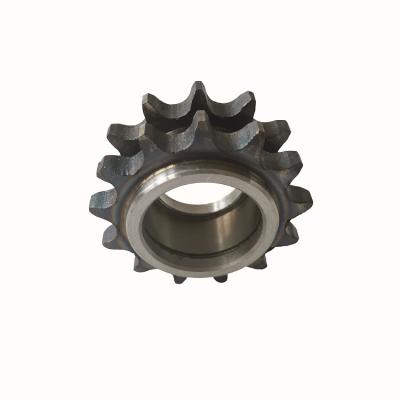 China Wholesale Cheap Building Material Shops Mild Steel Duplex Roller Chain Sprockets Transmission Parts For Hay Cutter for sale