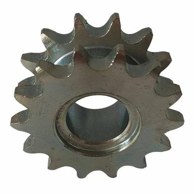 China Building Material Stores Customized Pitch Roller Conveyor Chain Double Sprockets Galvanized Shell Double Sprocket For Gate Opener for sale