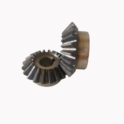 China 20T Building Material Shops 45C Steel 2m Small Gear Set Gear Ratio 1:1 for sale