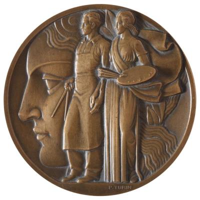 China Europe Copper Decoration People 3d Wall Bronze Relief Art Sculpture for sale