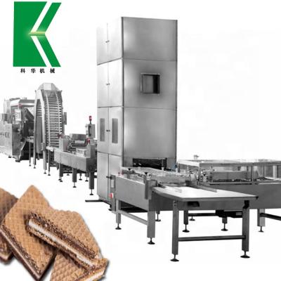 China kehua Automatic Foodstuff Machinery Factory KHG-45 Automatic Wafer Production Line for sale