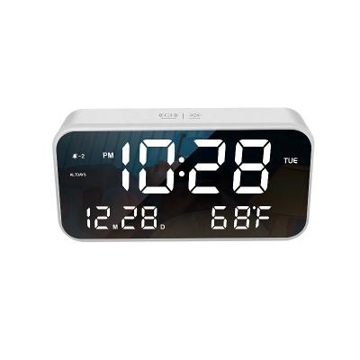 China 2021 New Hot Selling Eco-friendly Portable LED Alarm Clock for sale