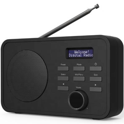 China 2021 Hot Selling New Portable DAB Eco-friendly / FM Clock Radio With Radio for sale