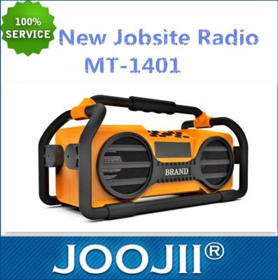 China Water-Dustproof New Durable Water-Dust Jobsite Radio MT-MA1401 for sale