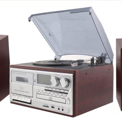 China 2020 New Hot Sale Retro Radio Wooden Turntable Speaker for sale