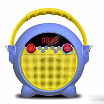 China Portable /COLORS OPTION Speaker Clock Radio Karaoke Karaoke LCD Display Top Loading CD Player Compatible with CD/CD-R/CD-RW Radio Player CD Boombox MP3PLL for sale