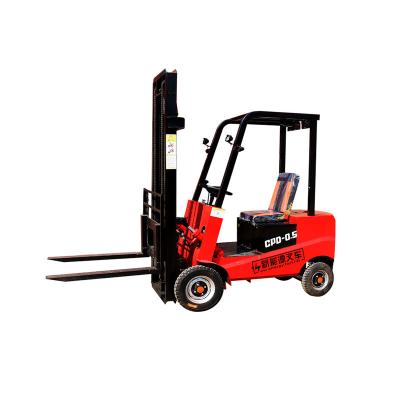 China Durable all four wheel hydraulic electric forklift small 2 ton 1 3 ton handling electric seat balance forklift reenergy for sale