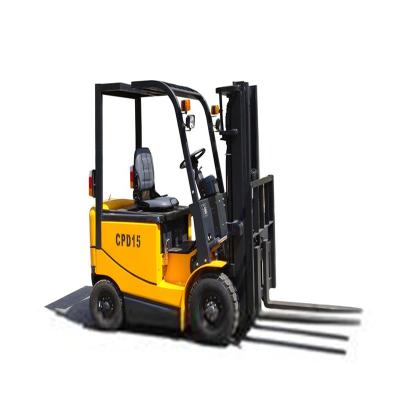 China Chinese building material stores 1 ton 1.5 ton 2 ton battery electric forklift 5 ton electric mini forklift prices for sale