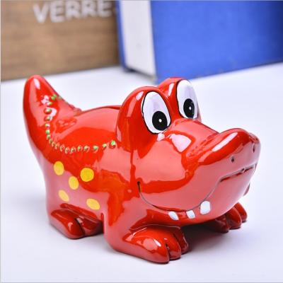 China Creative Ceramic Coin Bank Piggy Bank Children DIY Coin Savings Lovely for sale