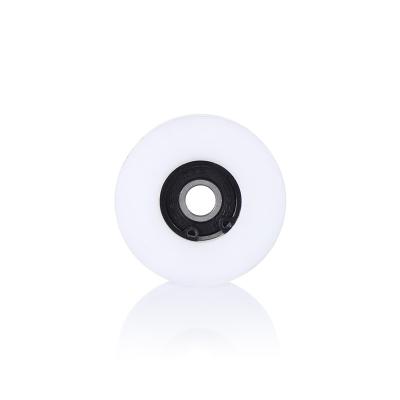 China OEM Ball Bearings Nylon Pulley Color High Speed ​​White Plastic Small Furniture Roller for sale