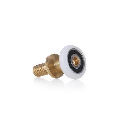 China High Performance Modern Brass Silding Door Roller Pulley Wheel For Bathroom for sale