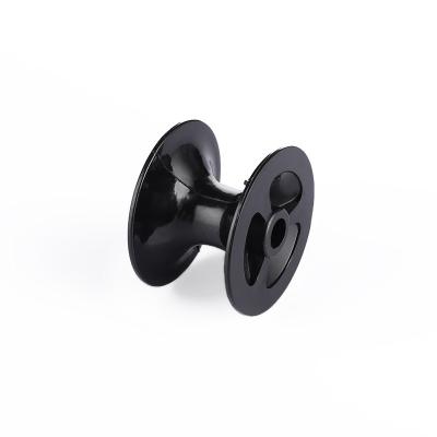 China High Quality Plastic Agricultural Machinery Machinery Accessories Use Color Black Double Bearing Pulley for sale