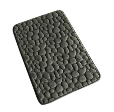 China Waterabsorb Anti Slip Microfiber Memory Foam Bath Mat Non Slip Sustainable Floor Shower Floor Mats Custom Print Bath Mat Porcelain Amazon Online for sale